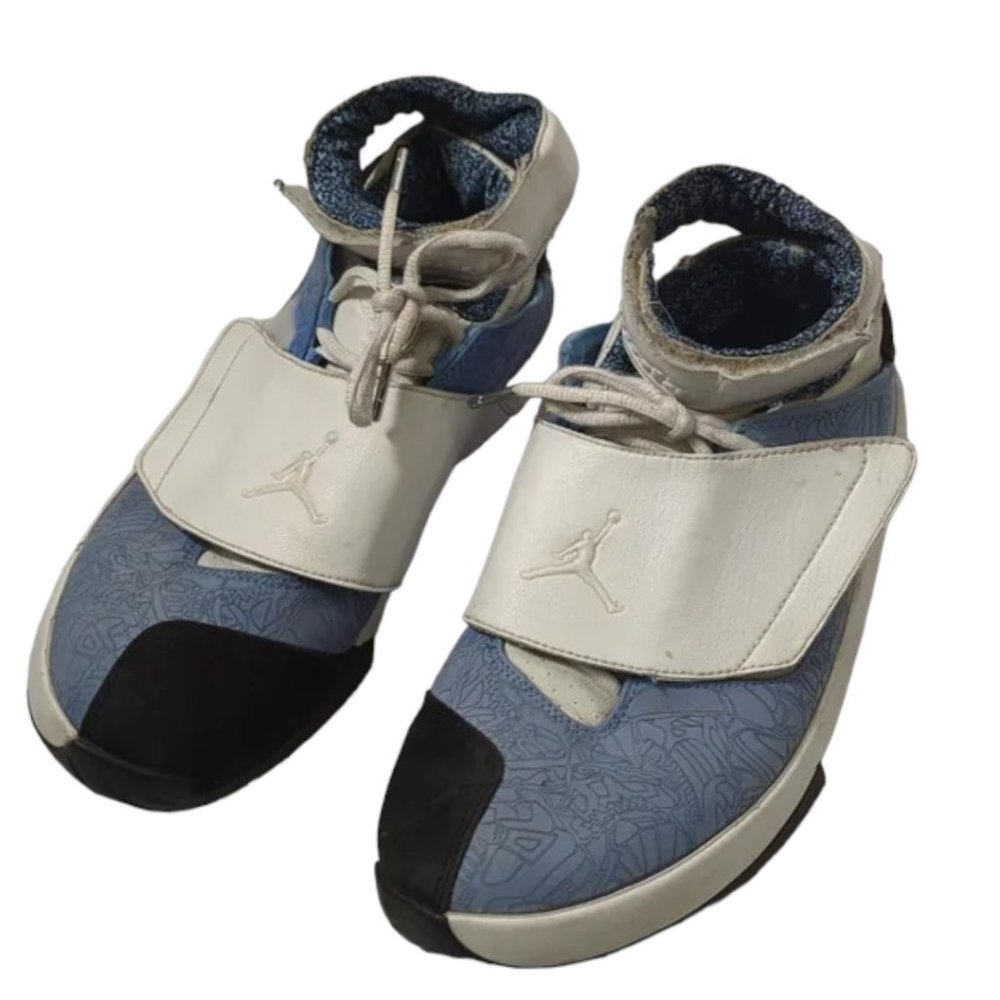 Nike 2004 Jordan Jumpman blue white shoes men's size 11